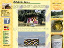 Tablet Screenshot of cebelarstvo-kozinc.com